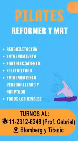 Pilates reformer y mat