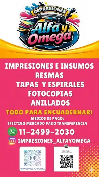 Alfa y Omega - Impresiones